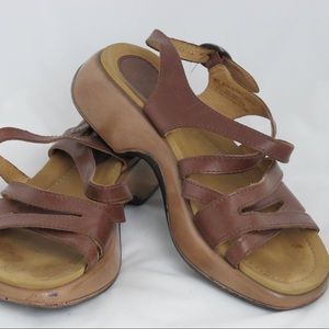 Dansko Lolita Sandals - brown